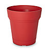 Verve Nurgul Red Plastic Circular Plant pot (Dia)58cm