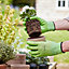 Verve Nylon Green Gardening gloves X Large, Pair