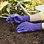 Verve Nylon Lilac Gardening gloves Medium, Pair