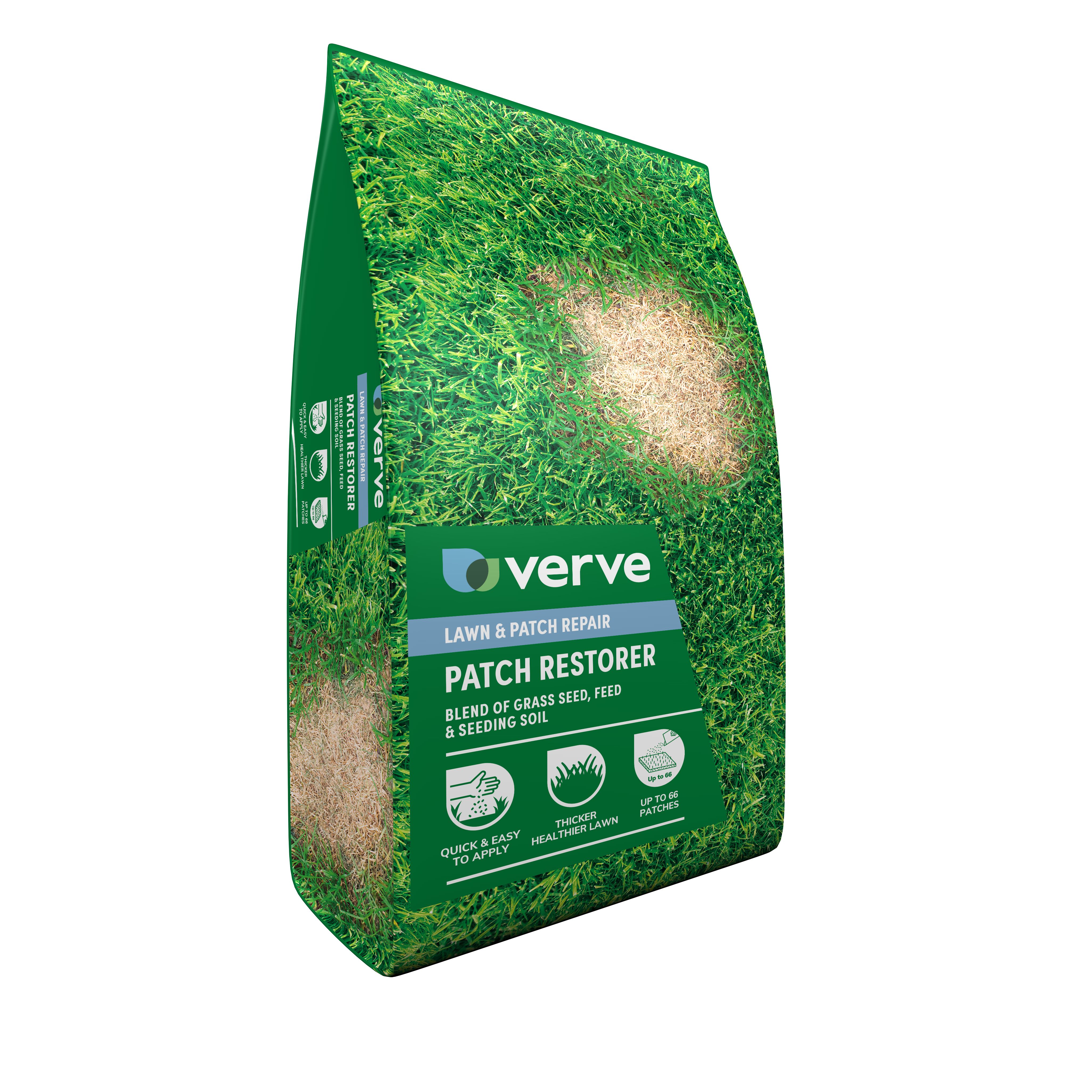 Verve Organic Lawn patch repairer 66m² 1L 5kg