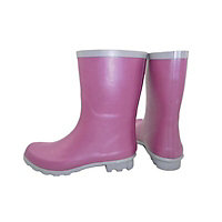 Verve Pink Ladies boots, Size 4