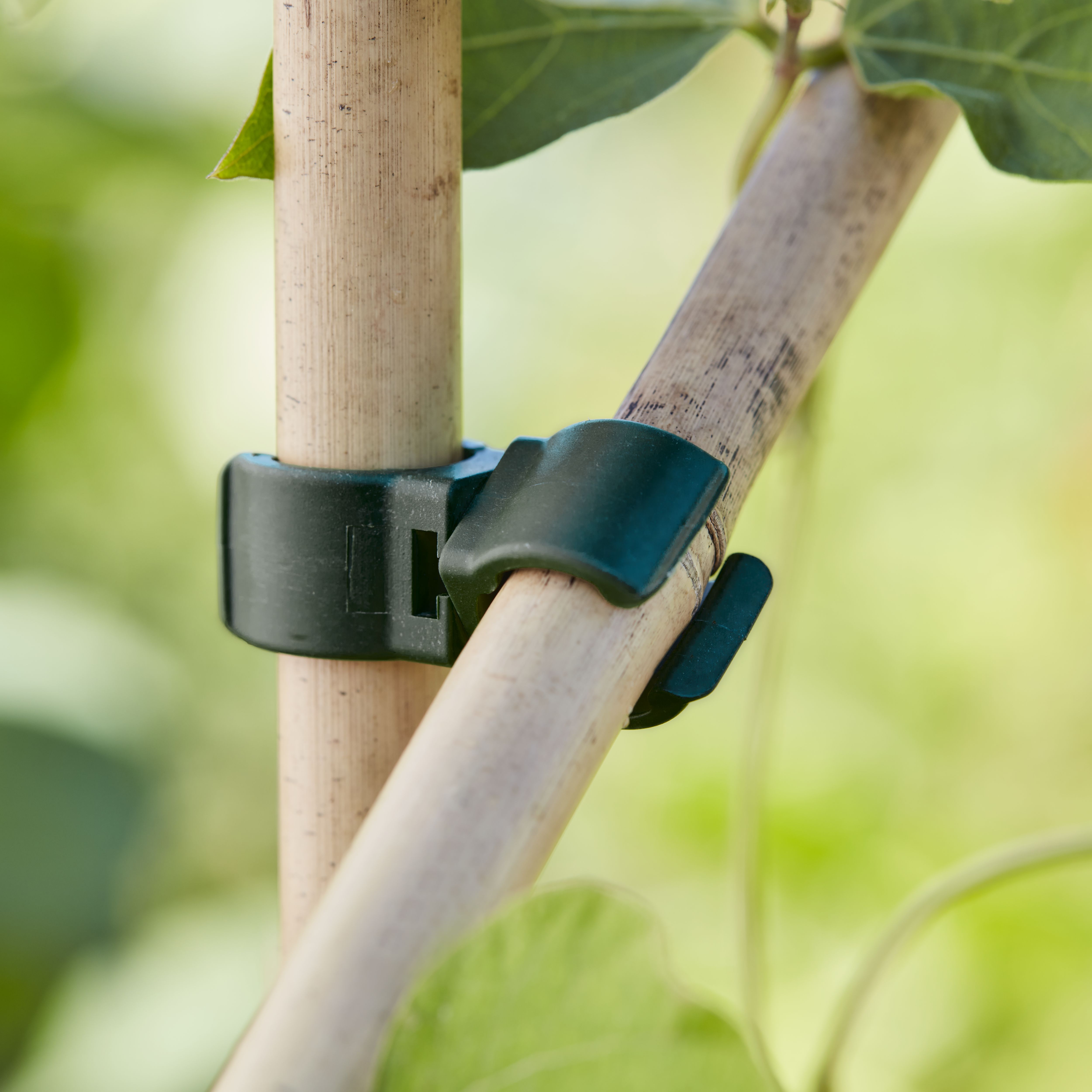 Verve Plant support clip (L)44mm (W)21mm, Pack of 9