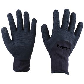 Verve Polyester (PES) Navy Gardening gloves X Large, Pair