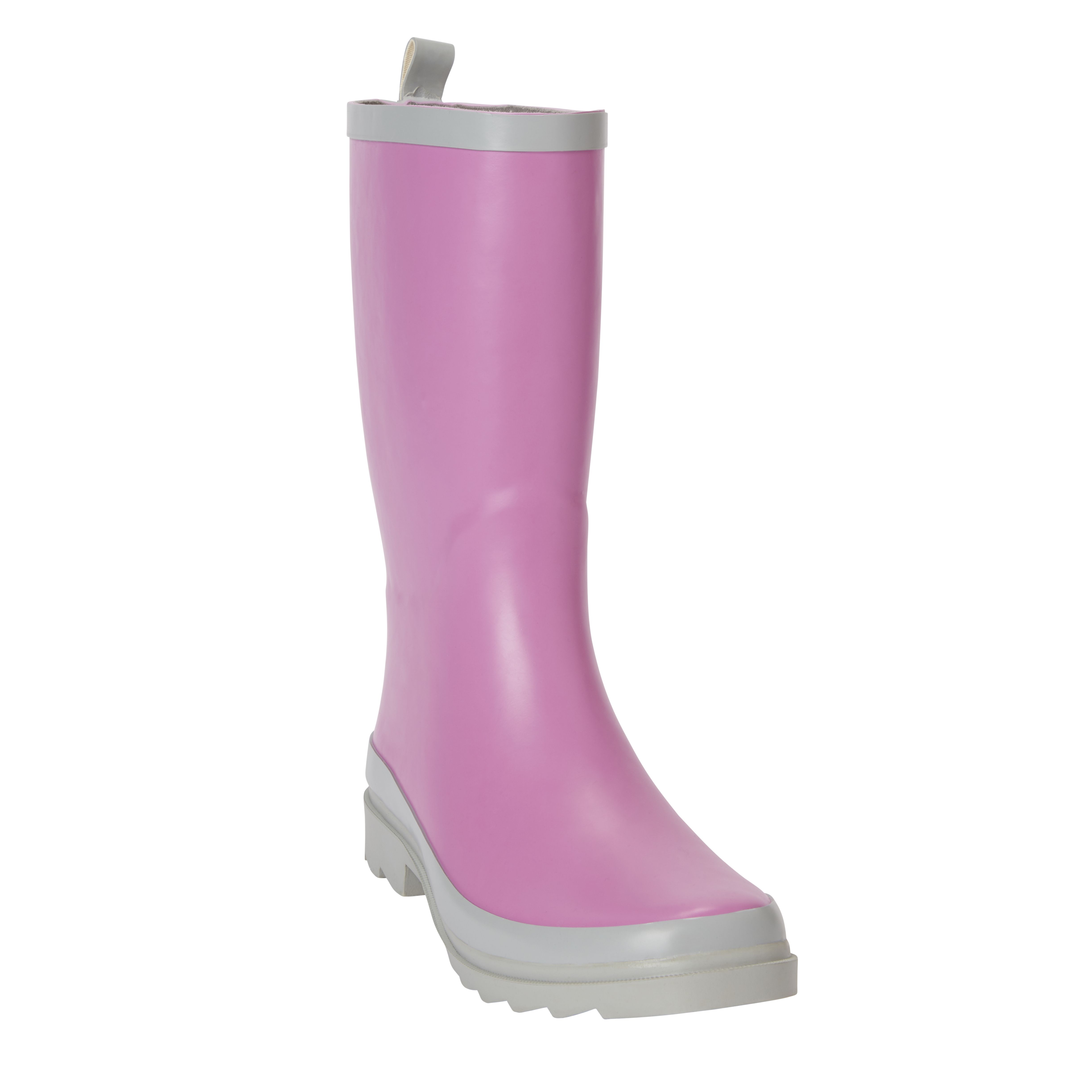 Verve Purple Wellington boots, Size 4