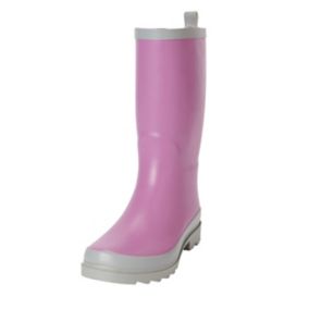Verve Purple Wellington boots, Size 7