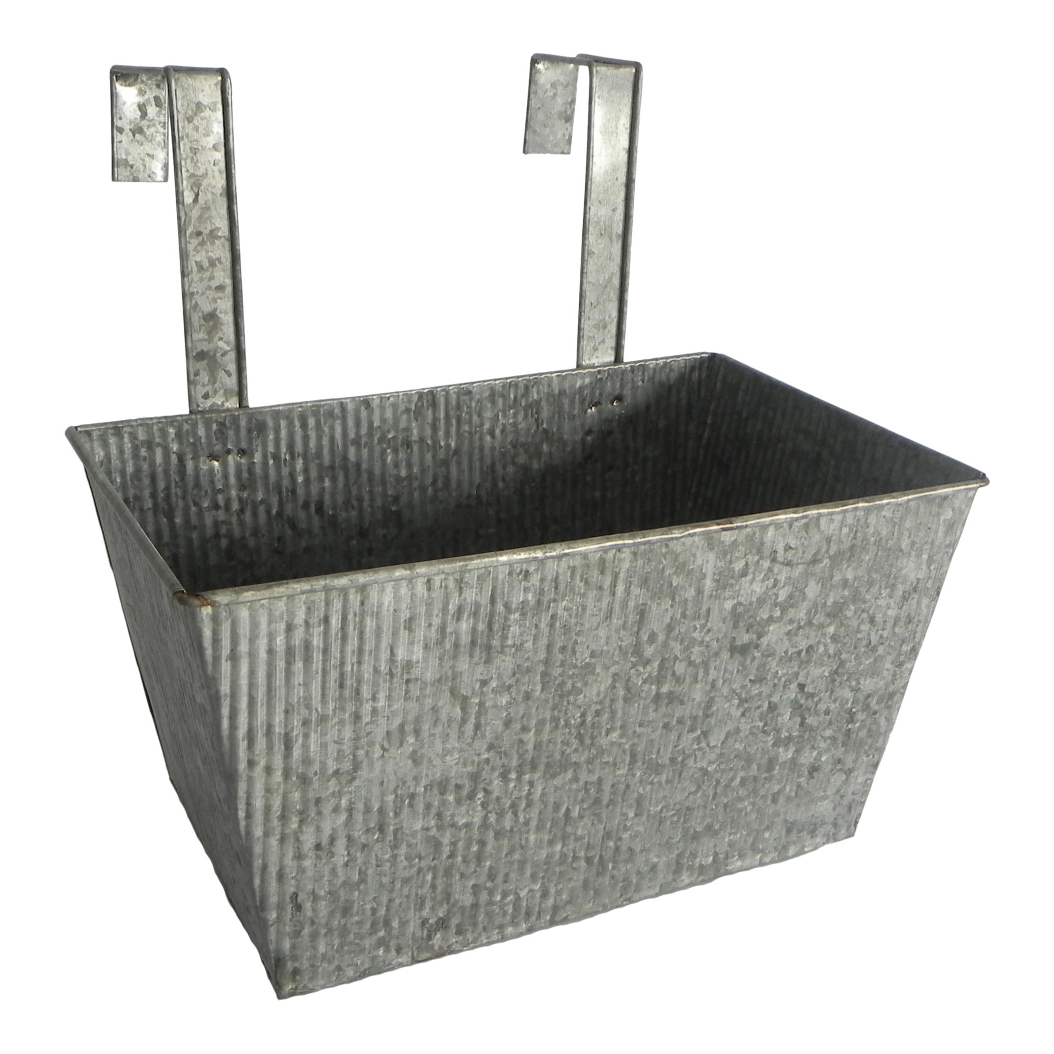 Verve Rectangular Metal Trough 4L (W)20cm