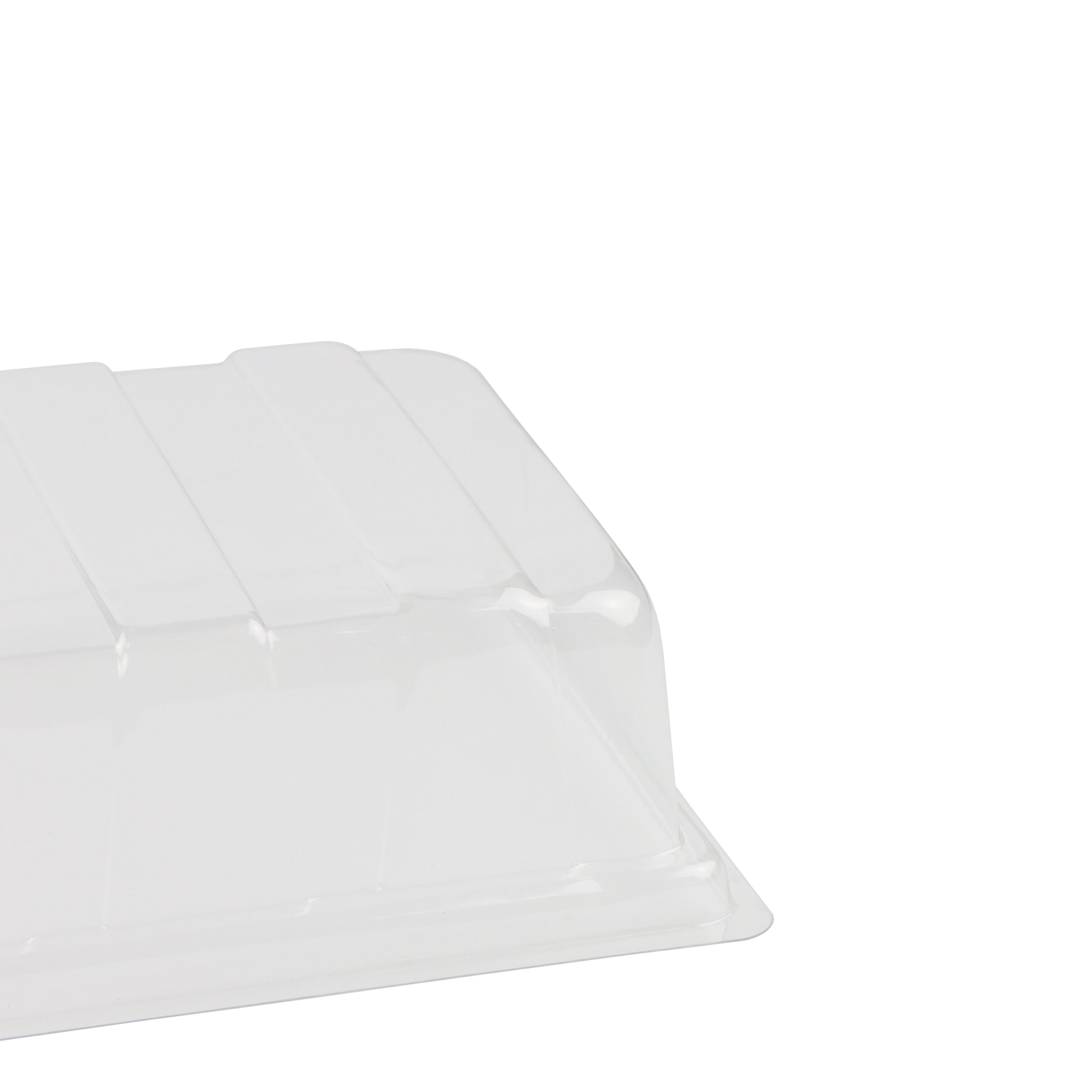 Verve Transparent Rectangular Plastic Gardening tray lid, (H)7cm (W)19cm