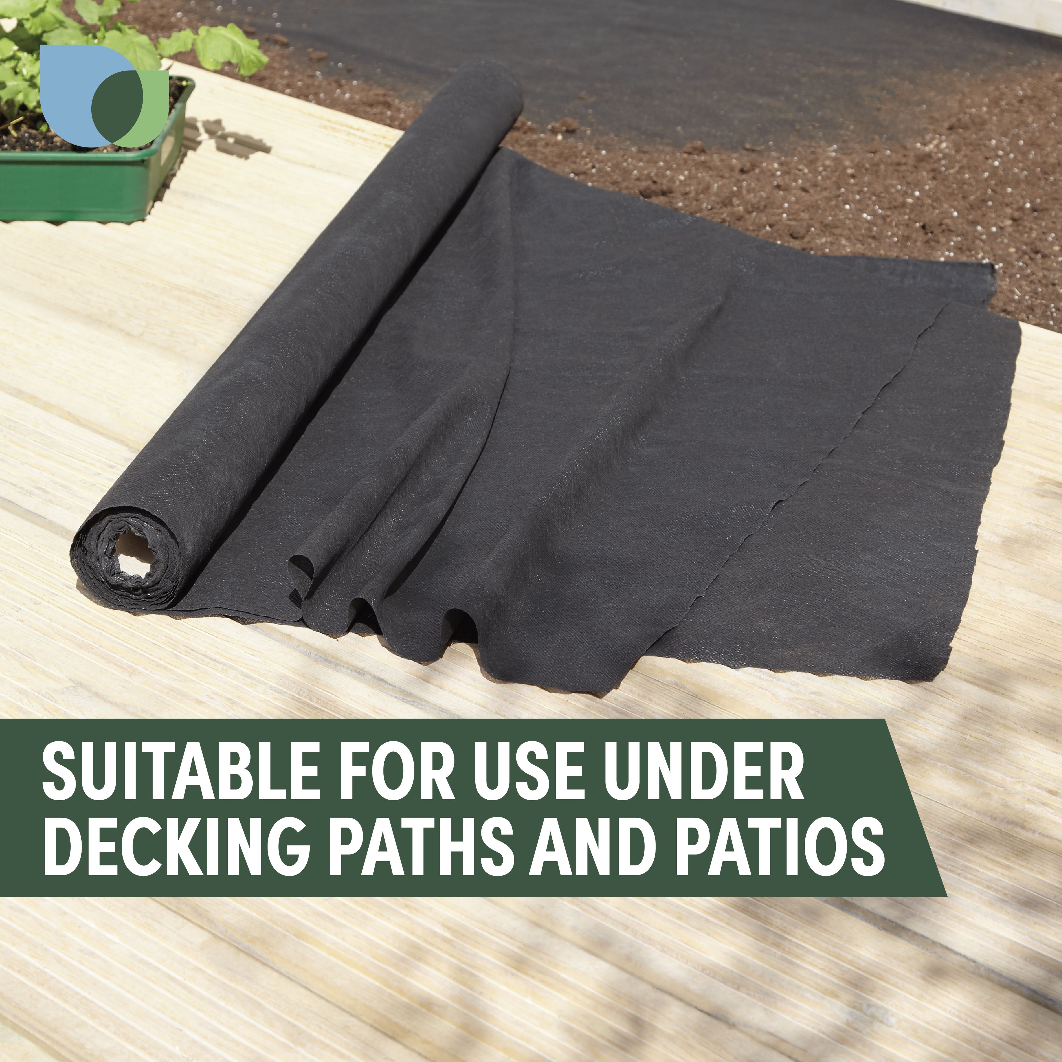 Verve Underdecking Landscaping fabric (W)1m (L)10m