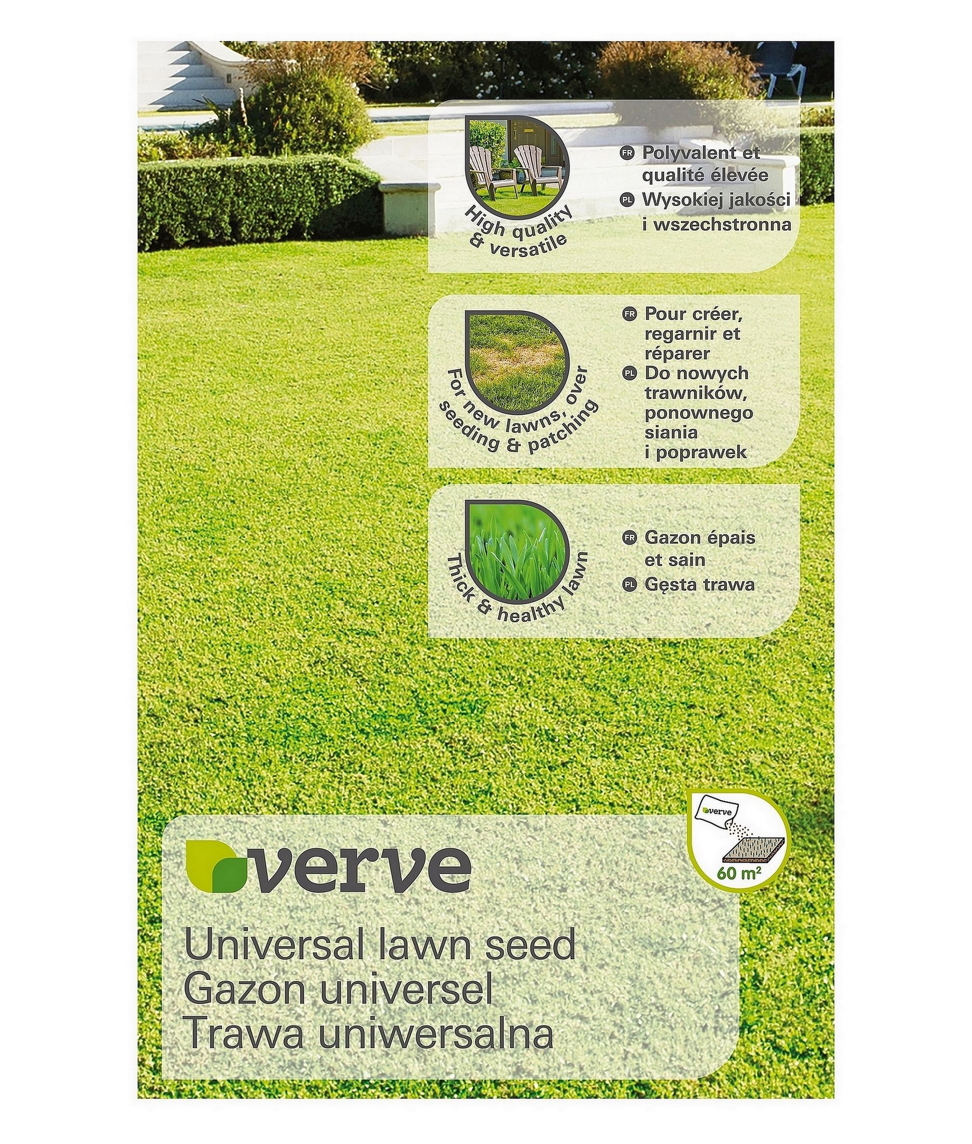 Verve Universal Grass seeds 1.5kg Tradepoint