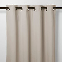 Vestris Serenity Plain Thermal Eyelet Curtain (W)167cm (L)183cm, Single
