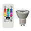 Vezzio GU10 LED RGB & warm white Reflector spot Light bulb