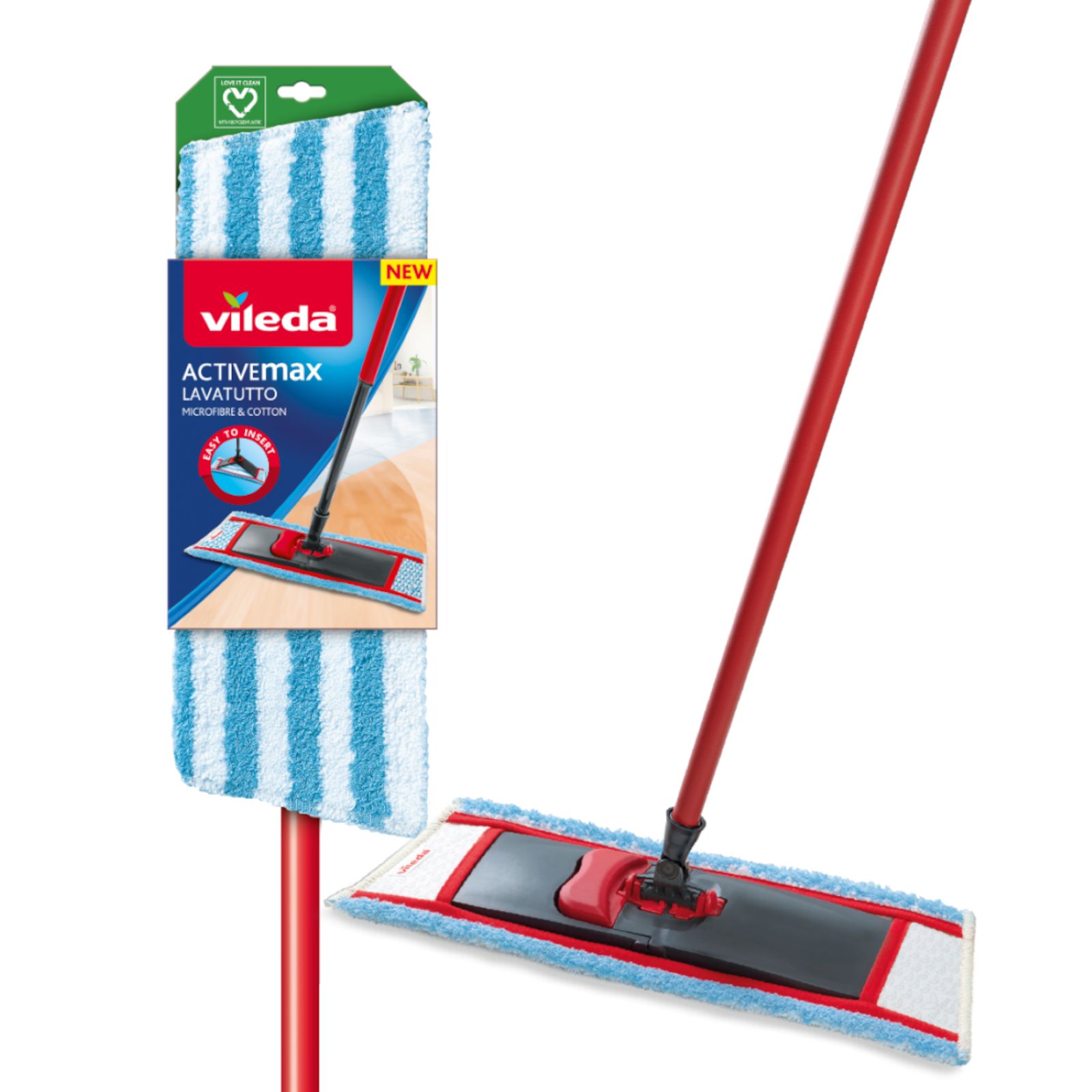 Vileda Active Max Microfibre Mop