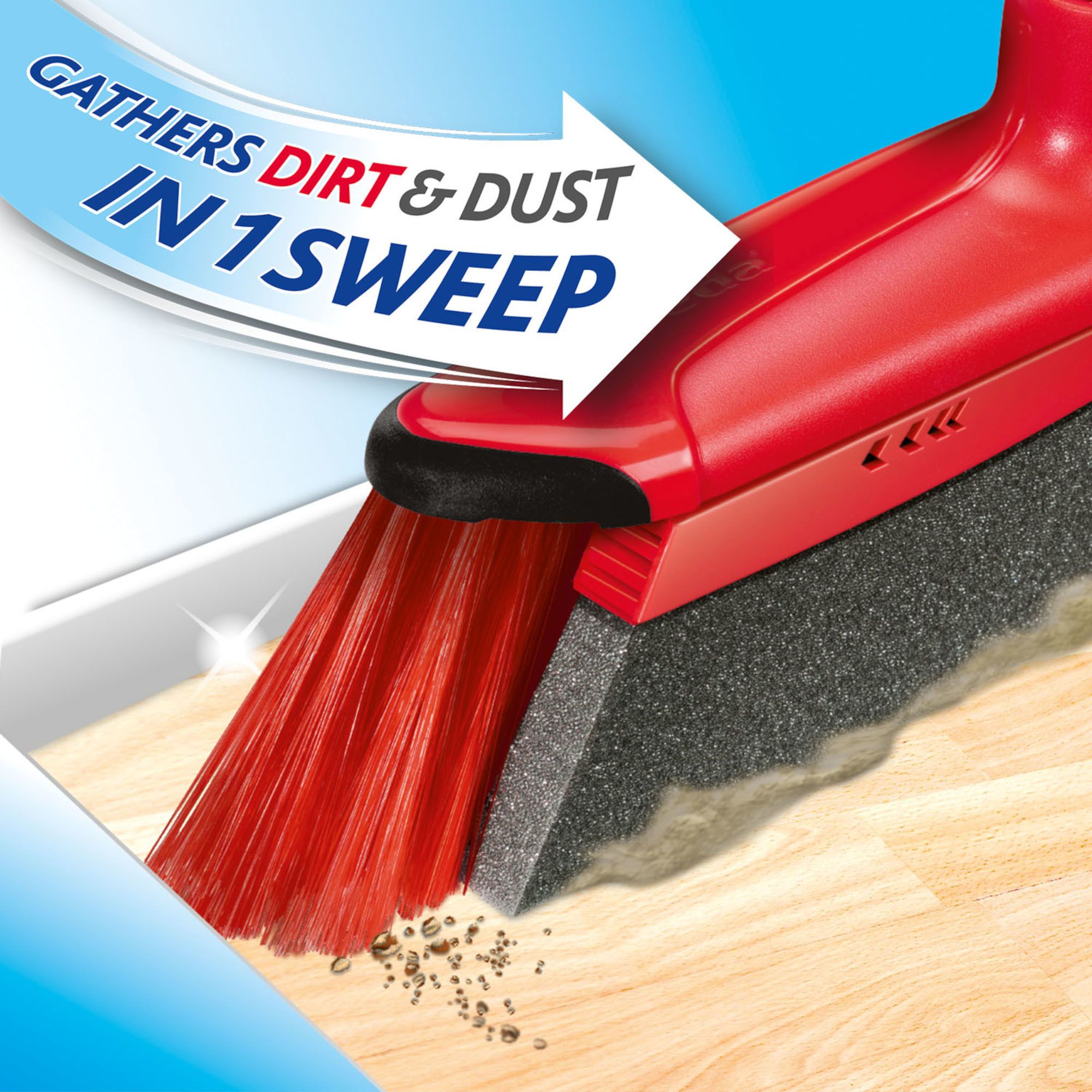 VILEDA DUACTIVE 2IN1 BROOM