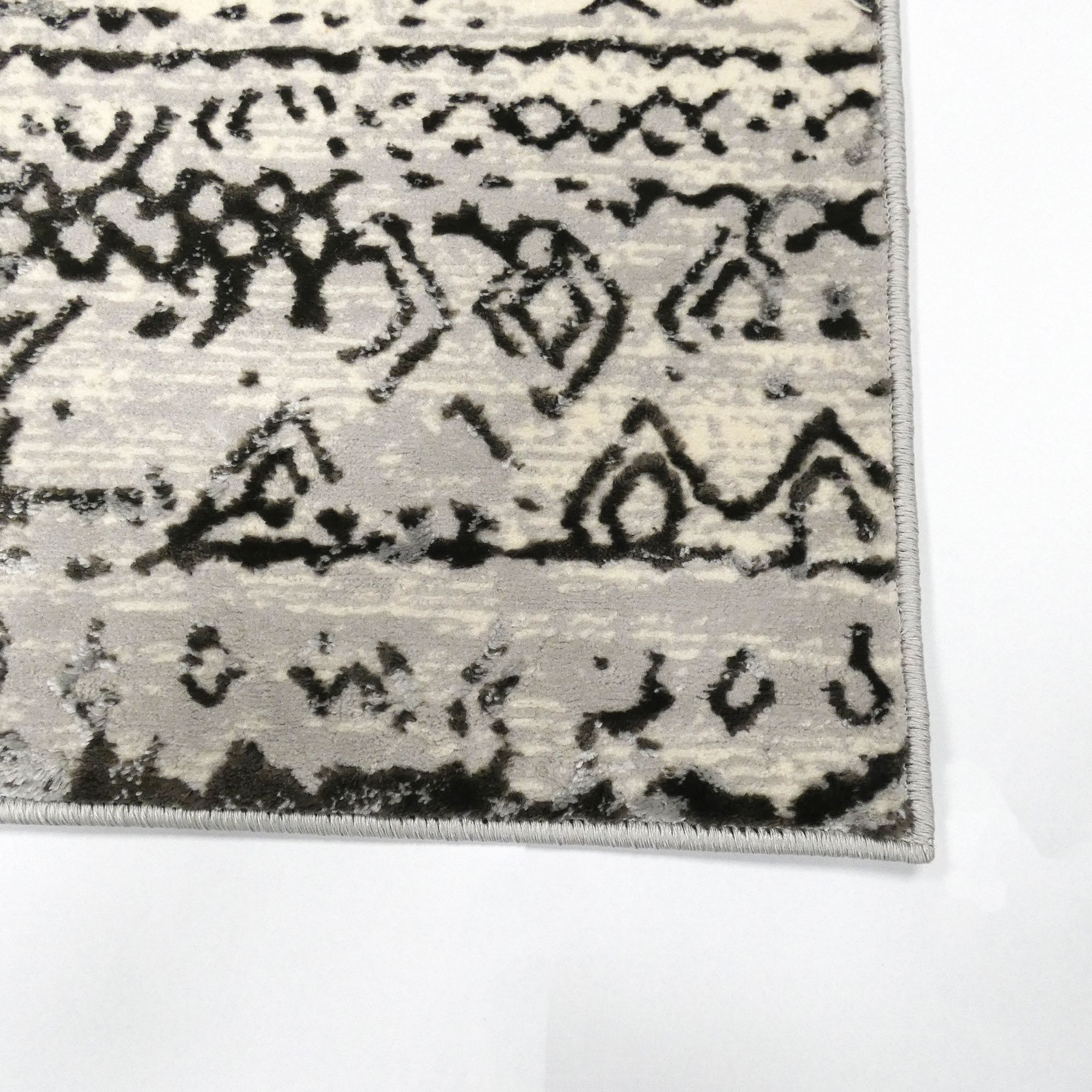 Vinci Cream & Brown Abstract Rug 230cmx160cm
