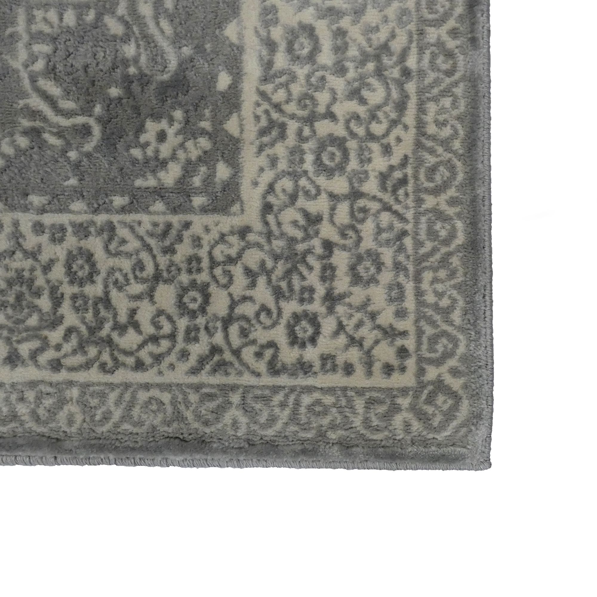 Vinci Grey Traditional Rug 170cmx120cm