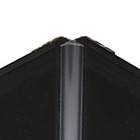 Vistelle Black Panel internal corner joint, (L)2500mm (W)25mm