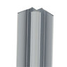 Vistelle Silver effect Straight Panel internal corner joint, (L)2500mm