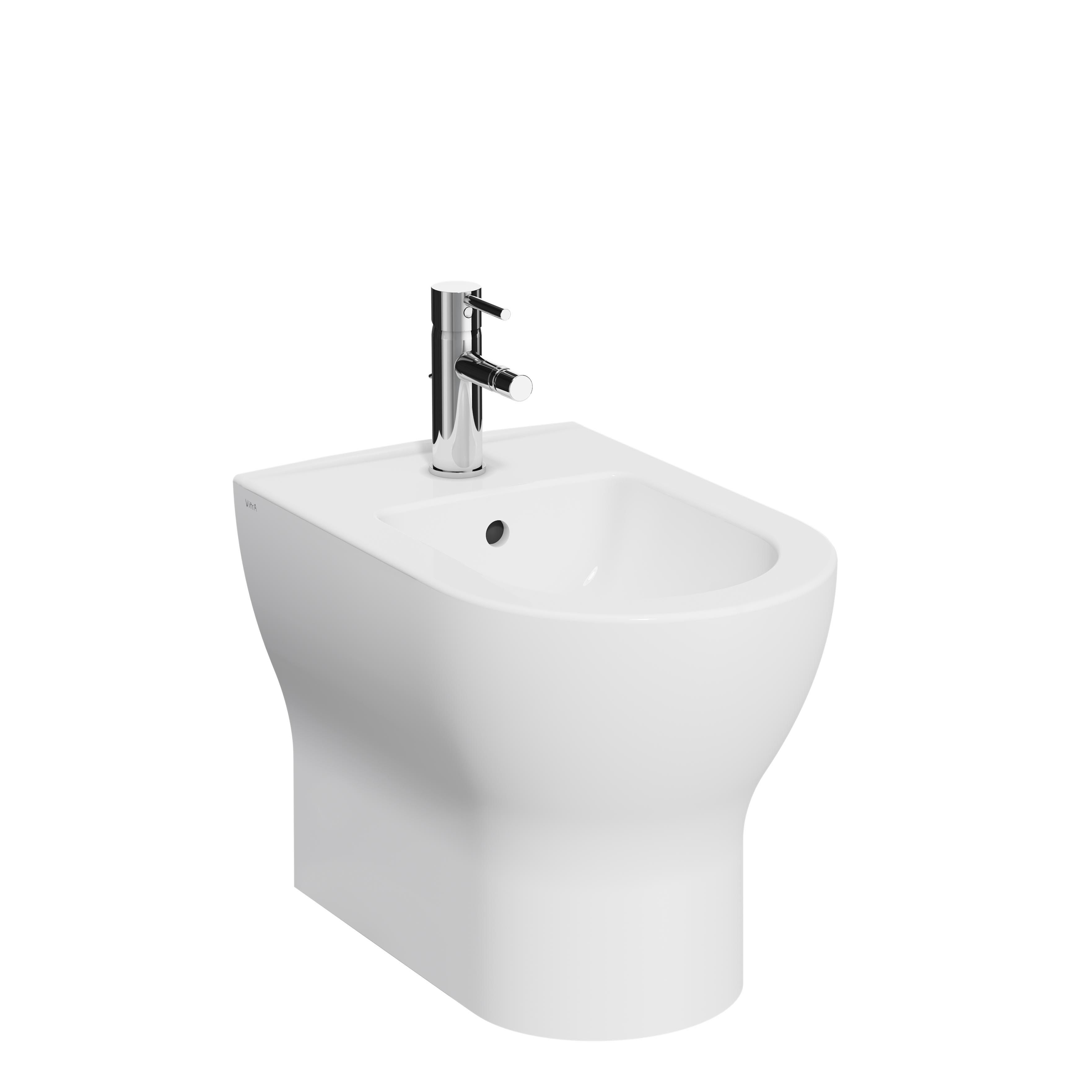 Vitra Koa Round White Floor-mounted Bidet