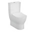 Vitra Koa White Slim Back to wall close-coupled Round Toilet set with Soft close seat