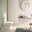 Vitra Koa White Slim Back to wall close-coupled Square Toilet set with Soft close seat