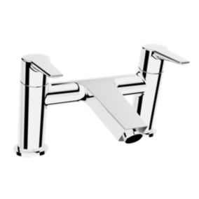 VitrA Solid S Gloss Chrome effect Deck-mounted Filler Tap