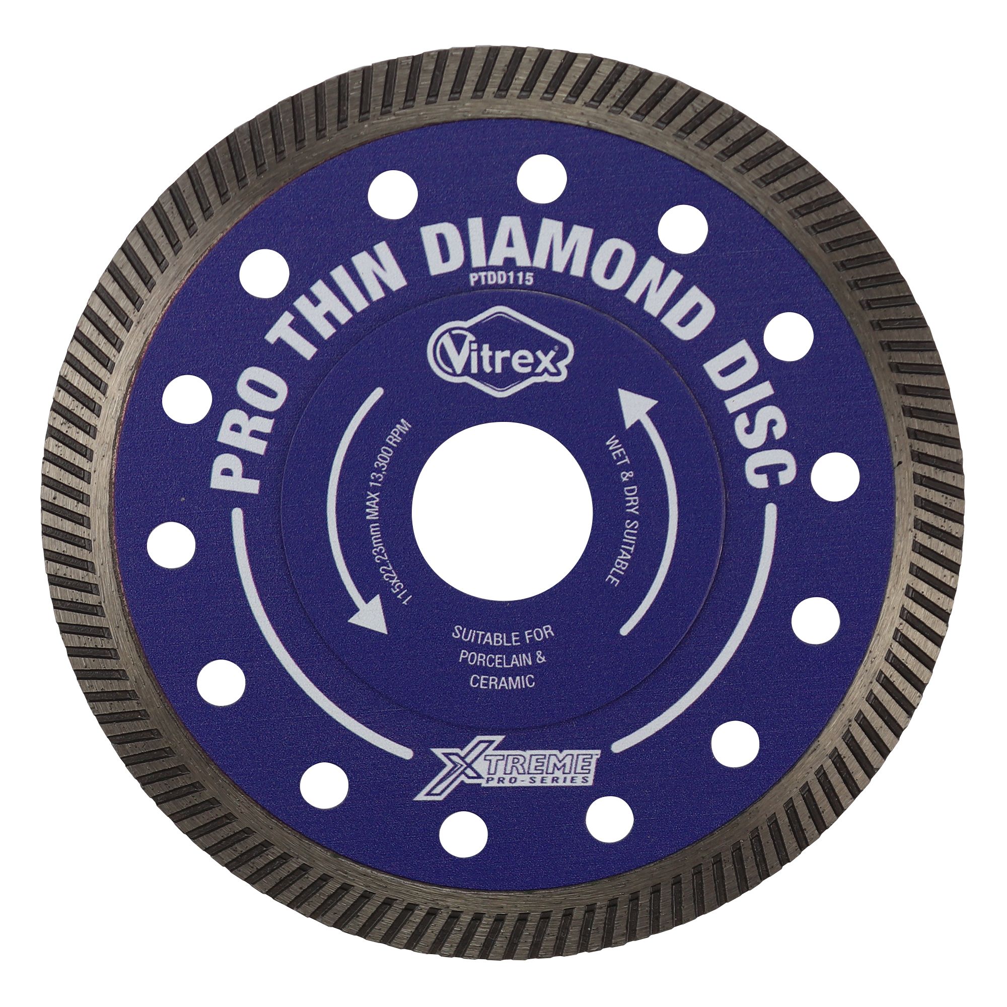 Vitrex Xtreme Pro Thin Diamond disc 115mm