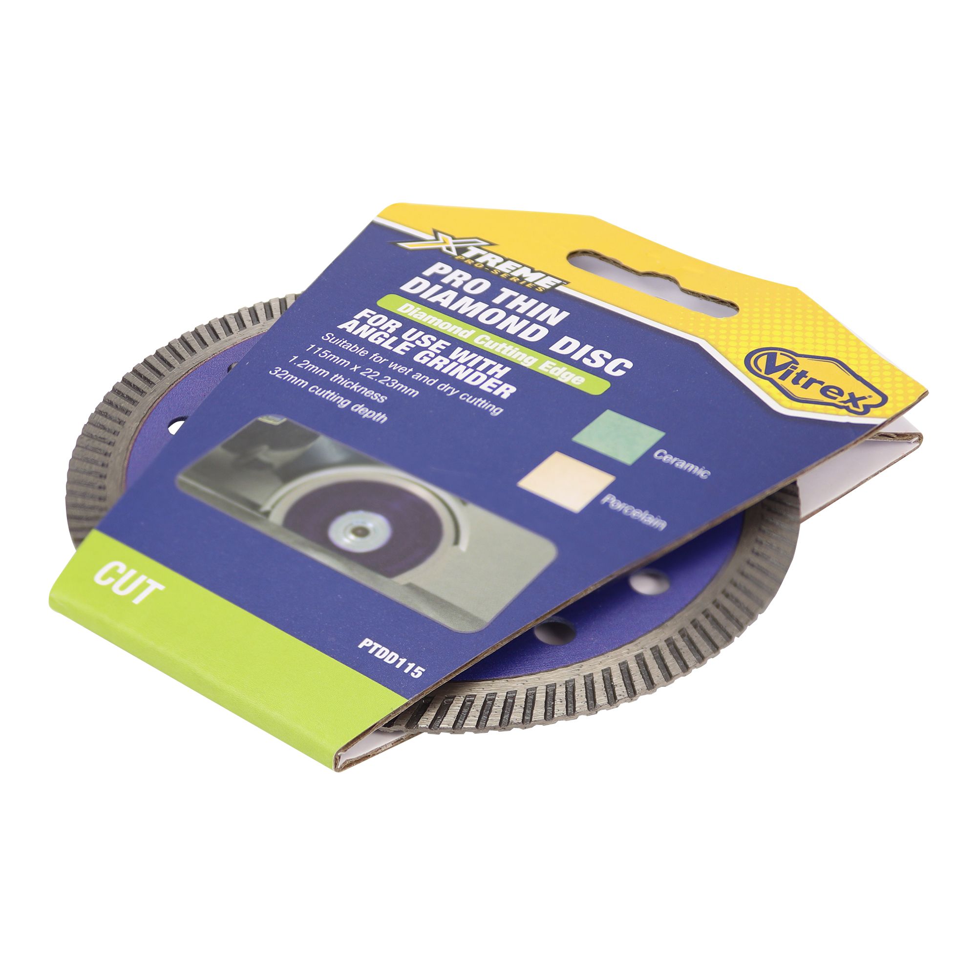 Vitrex Xtreme Pro Thin Diamond disc 115mm