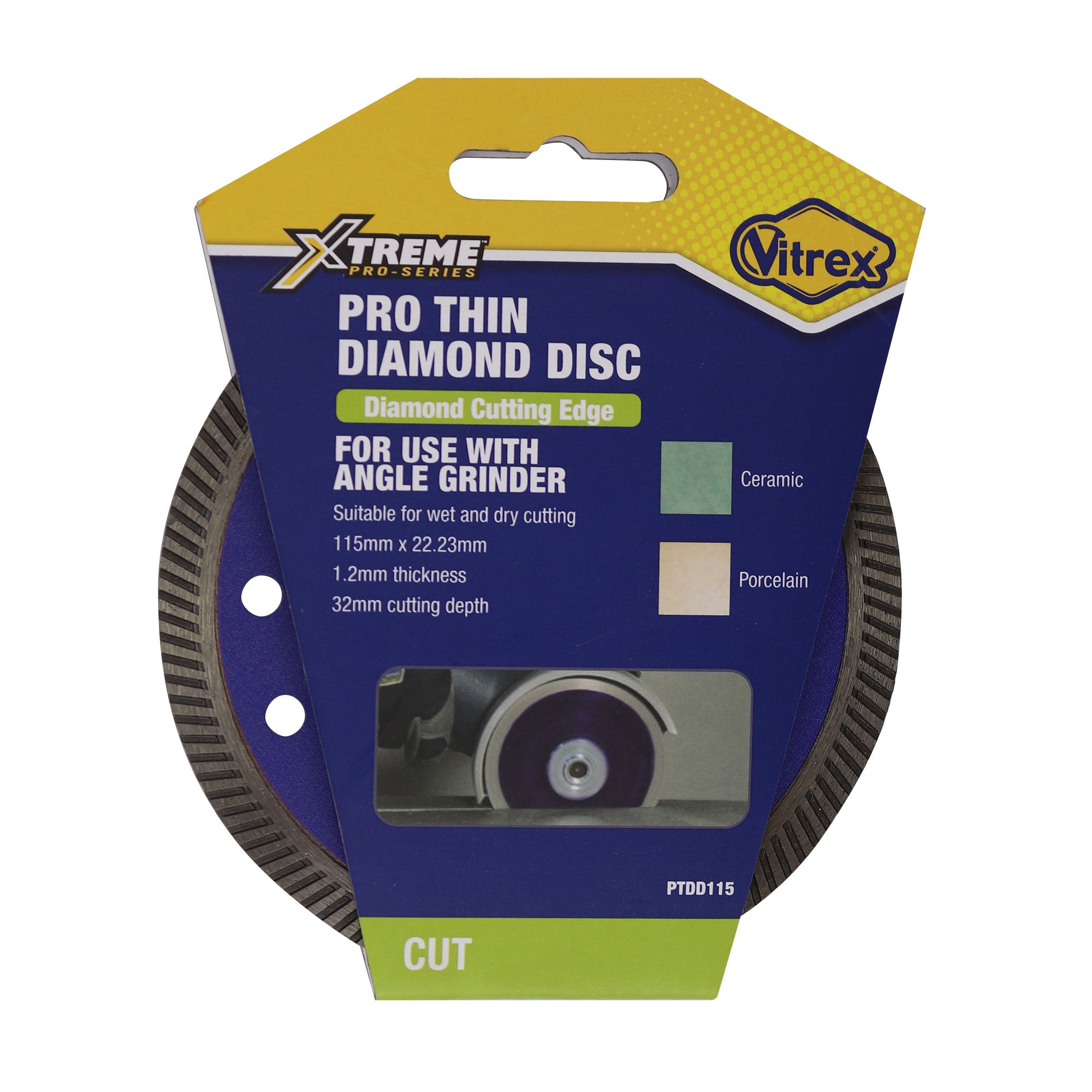 Vitrex Xtreme Pro Thin Diamond disc 115mm