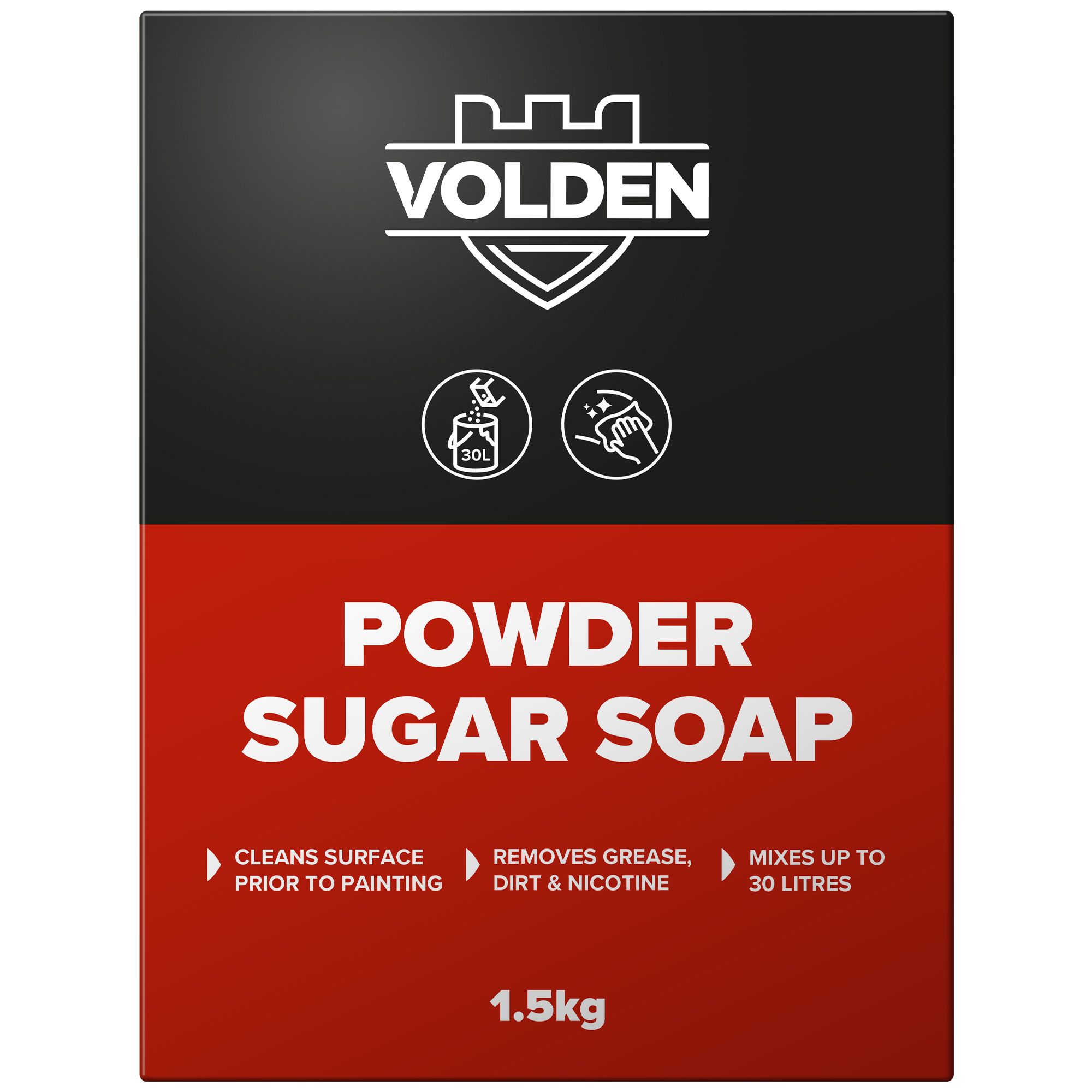 Volden Concentrated Powder Sugar soap, 1.5L