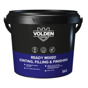 Volden Ready mixed Plasterboard Jointing, filling & finishing compound 5kg 3L Tub
