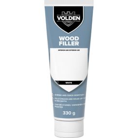 Volden White Ready mixed Wood Filler, 330g