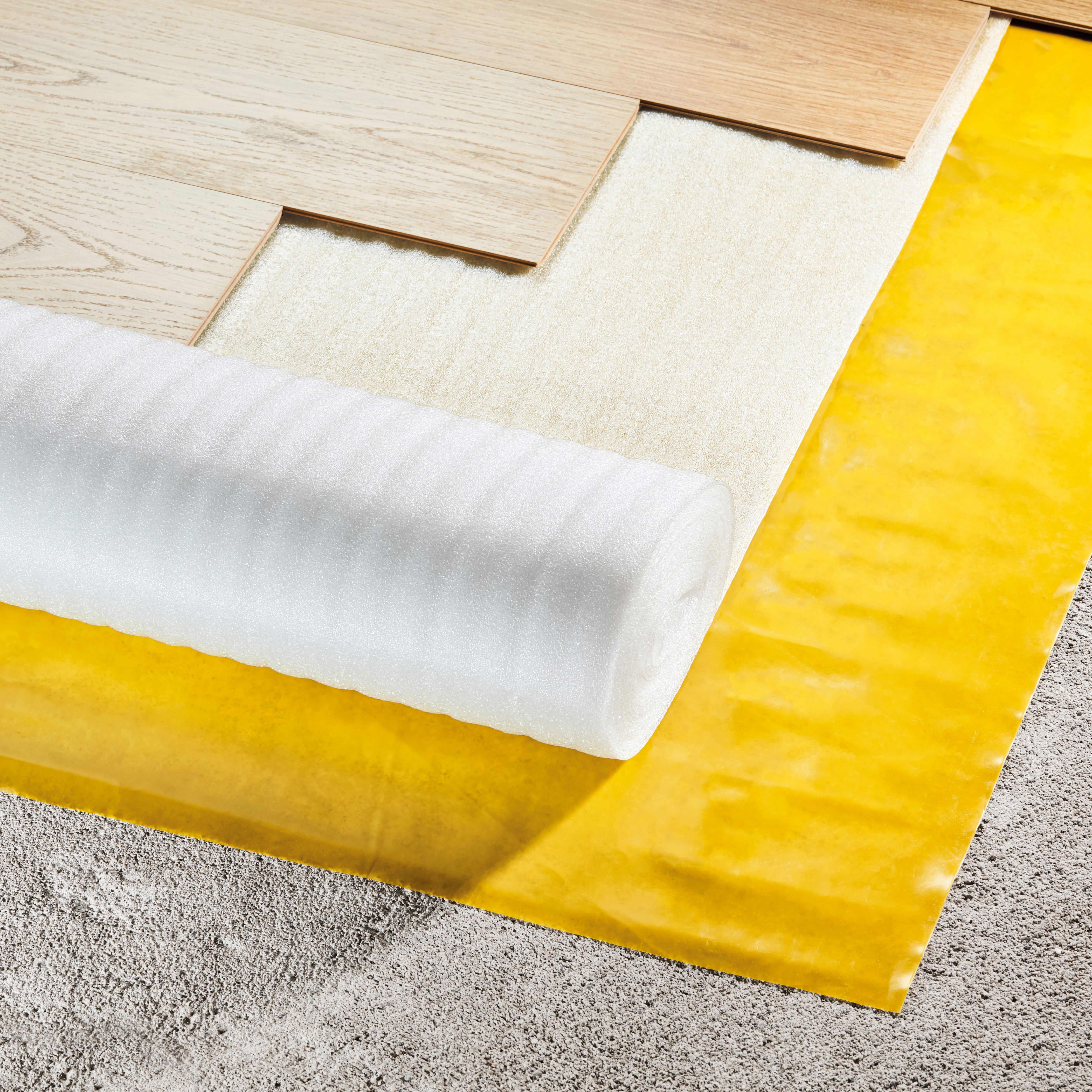 Volden Yellow 15 Micron Vapour barrier membrane, (L)10m (W)2m