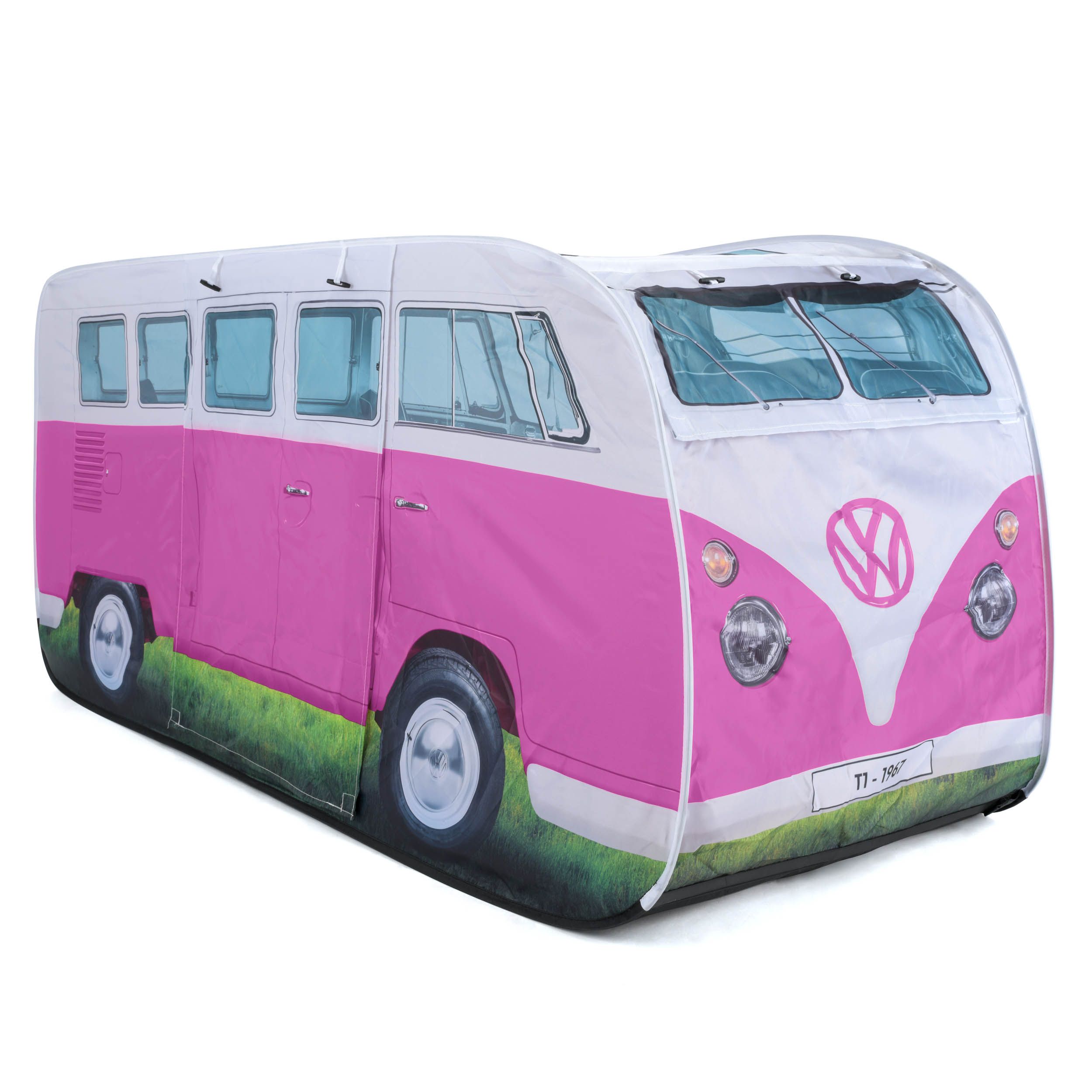 Volkswagen Pink Camper van Pop up Tent Tradepoint