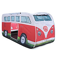 Volkswagen Red Camper van Pop up Tent