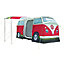 Volkswagen Red Camper van Quick pitch Tent