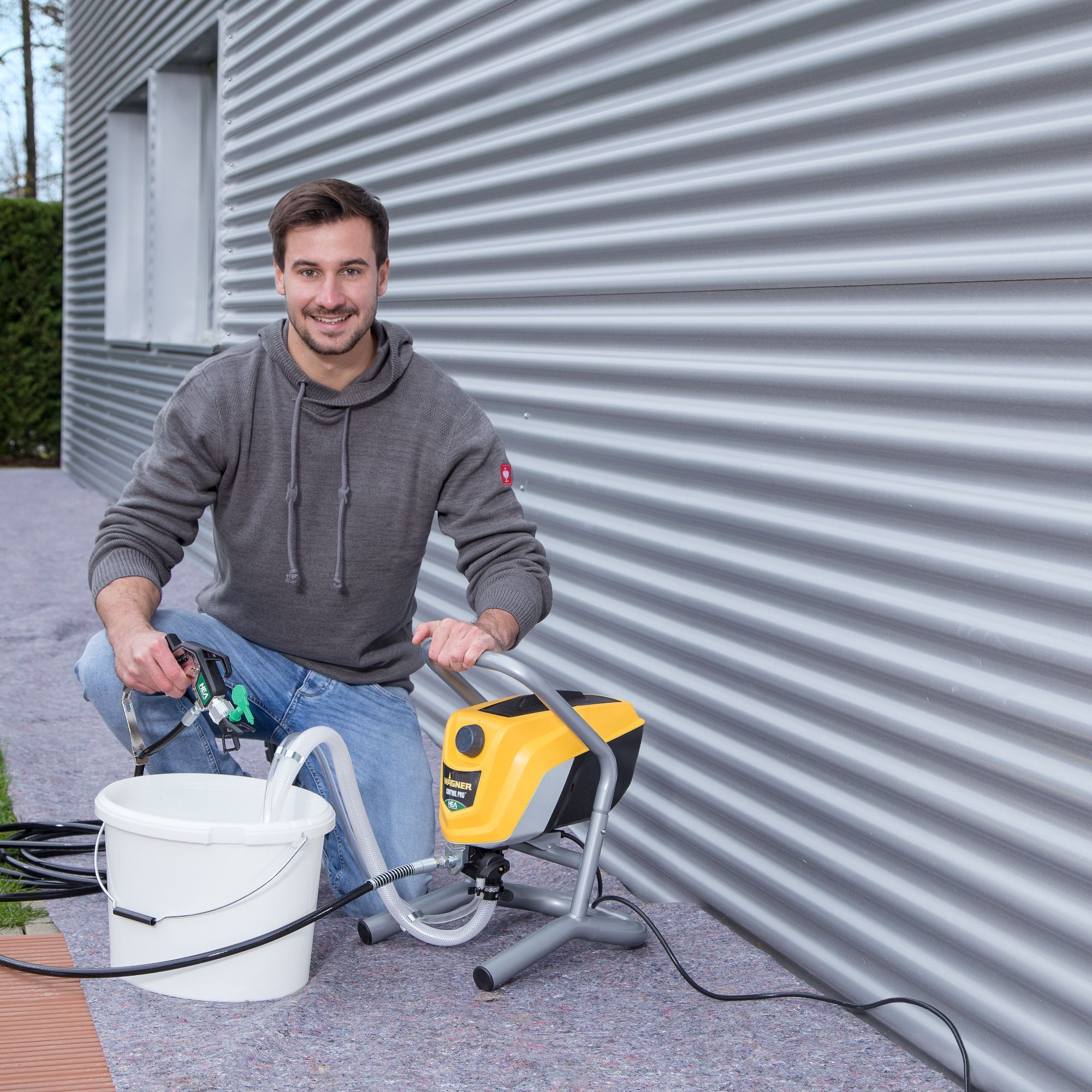 Wagner control pro 250m electric airless paint store sprayer 550w