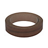 Walnut effect Worktop edging tape, (L)5m (W)18mm
