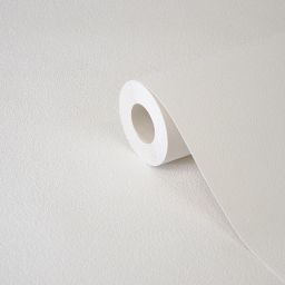 Wampi White Plaster effect Textured Wallpaper