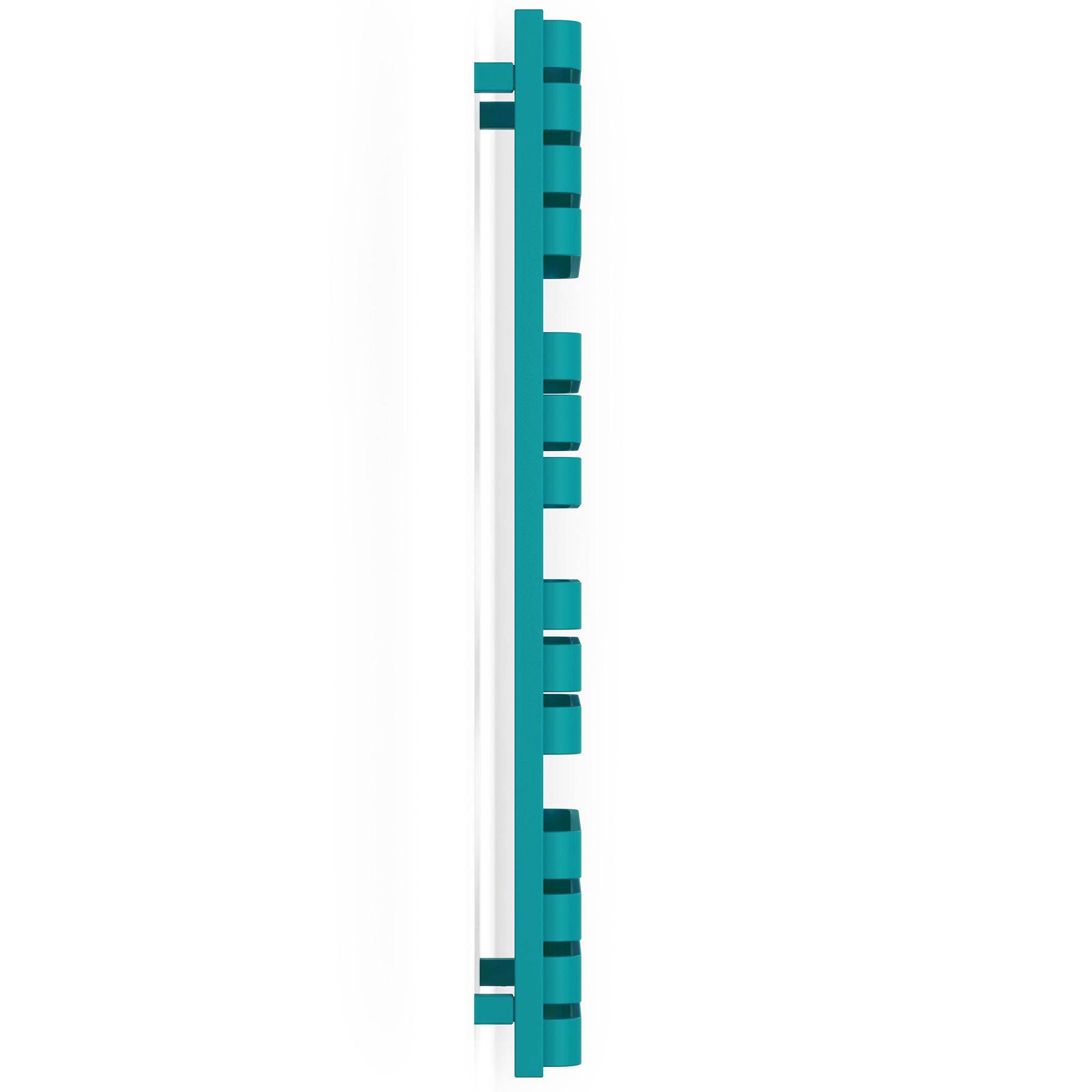 Warp T One Teal Flat Towel warmer (W)500mm x (H)1110mm