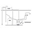 Watermill 1.5 bar Shower pump (H)190mm (W)220mm (L)340mm