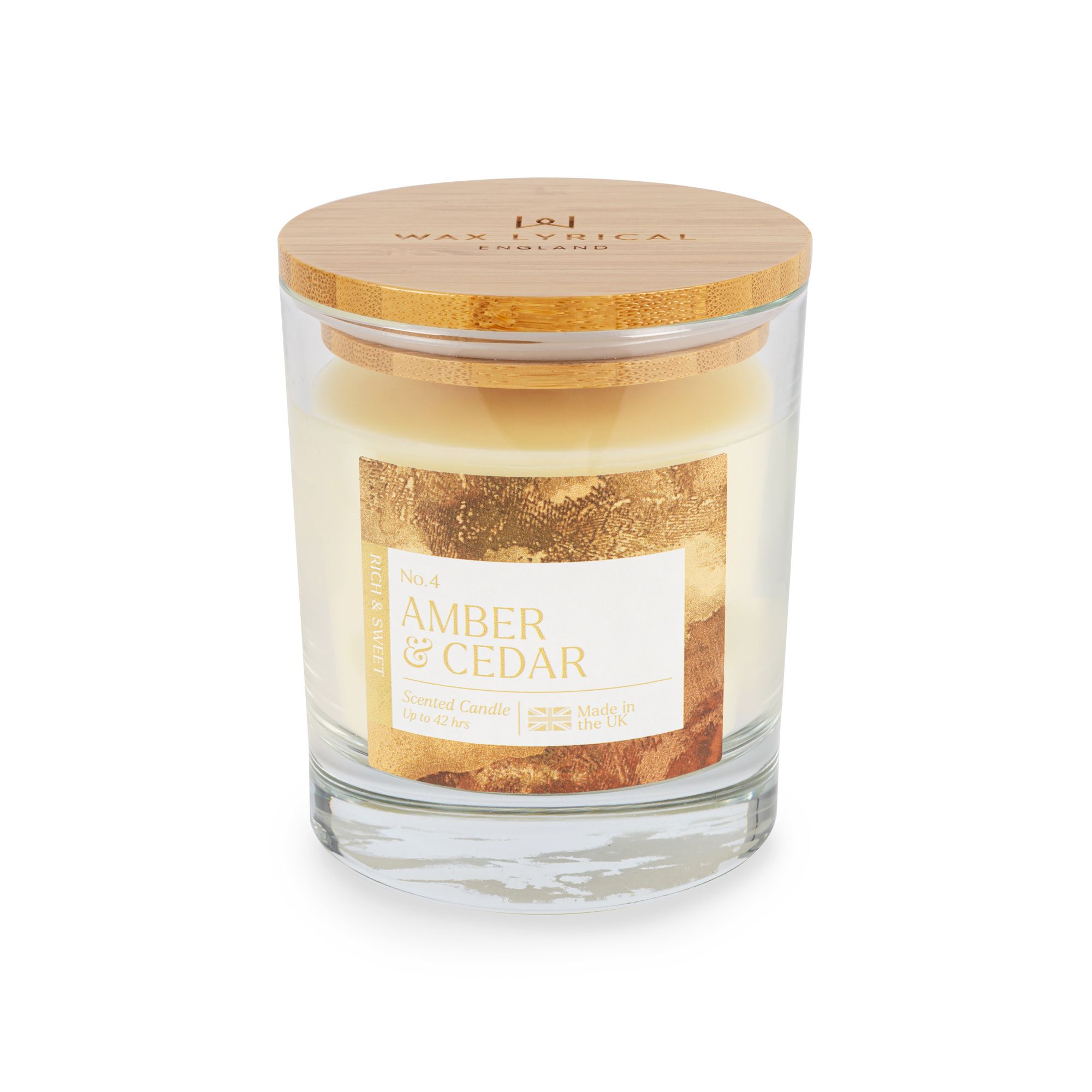Wax Lyrical Amber & cedar Medium Jar candle
