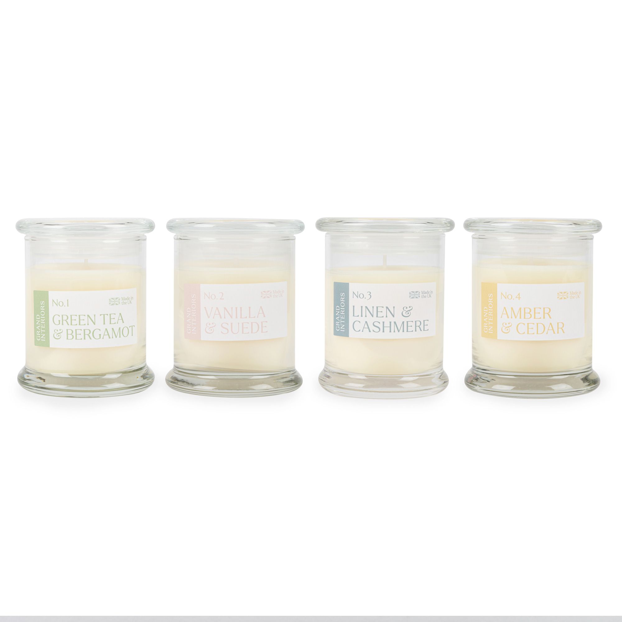 Wax lyrical Cream Vanilla & suede Jar candle 772g, Medium