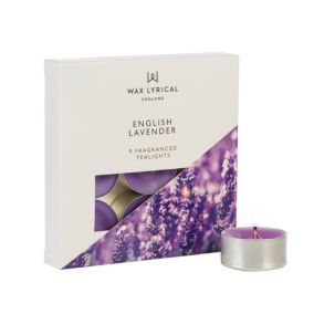 Wax lyrical English Lavender Tea lights Small, Pack of 9