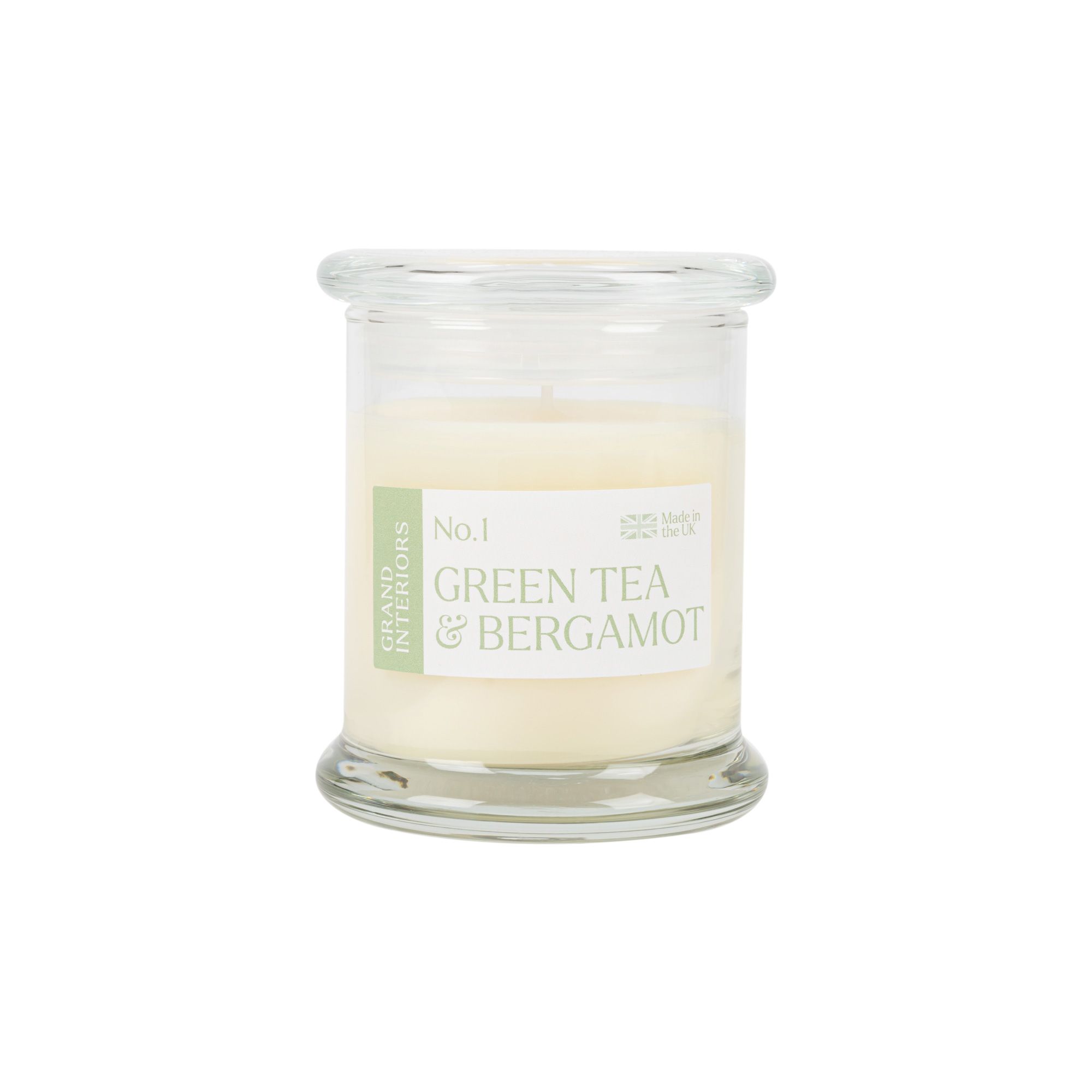 Wax lyrical Green tea & bergamot Jar candle 772g, Medium