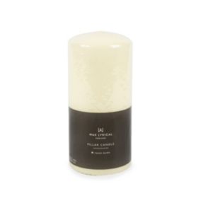 Wax Lyrical Ivory Unscented Pillar candle