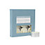 Wax lyrical Linen & cashmere Tea lights Small, Pack of 9