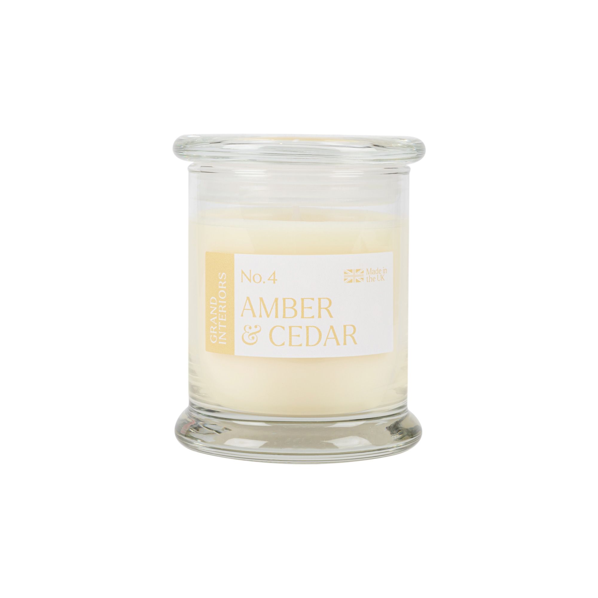 Wax lyrical Orange Amber & cedar Jar candle 772g, Medium