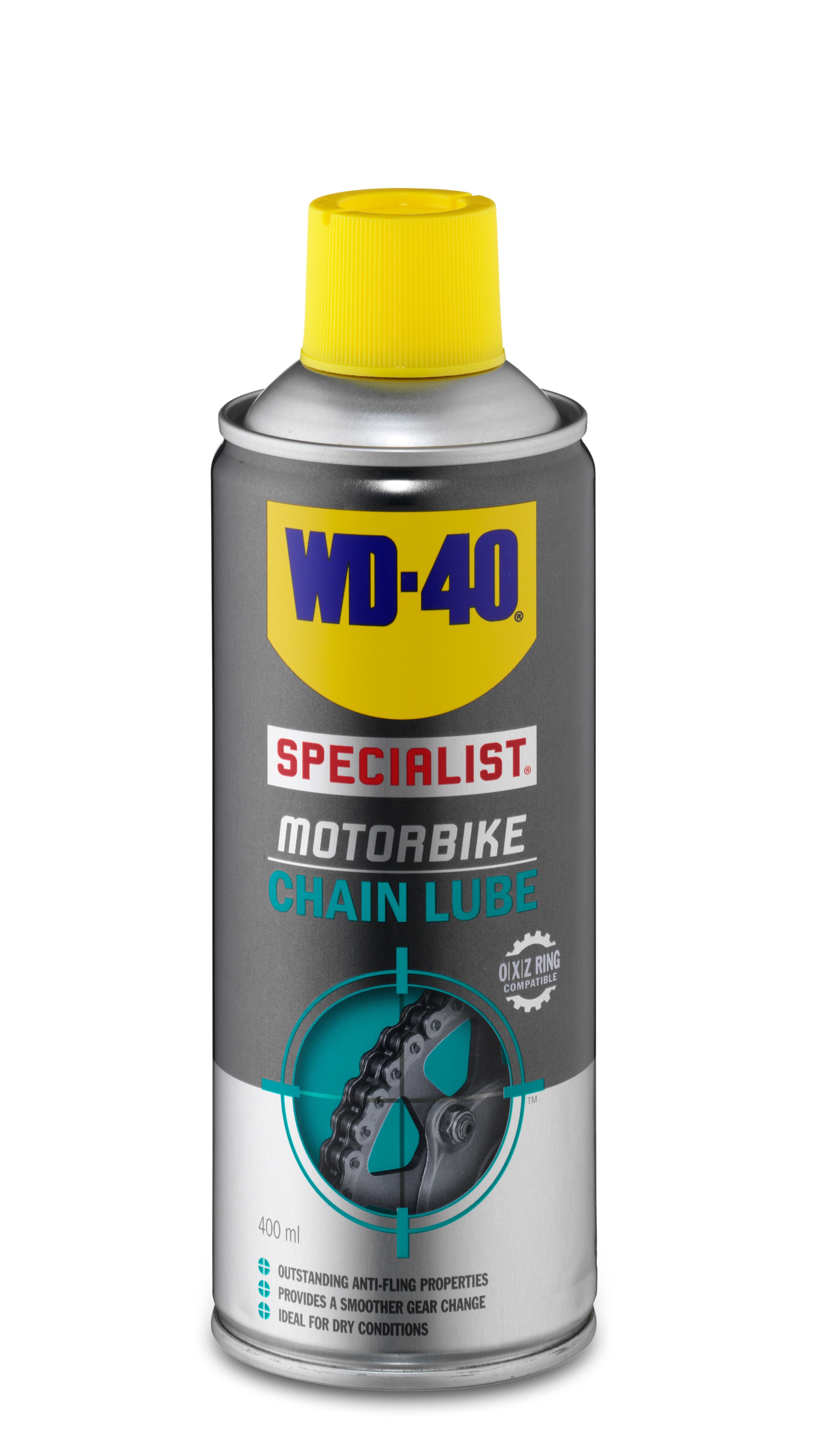 WD-40 Motorbike chain Lubricant, 400ml Can
