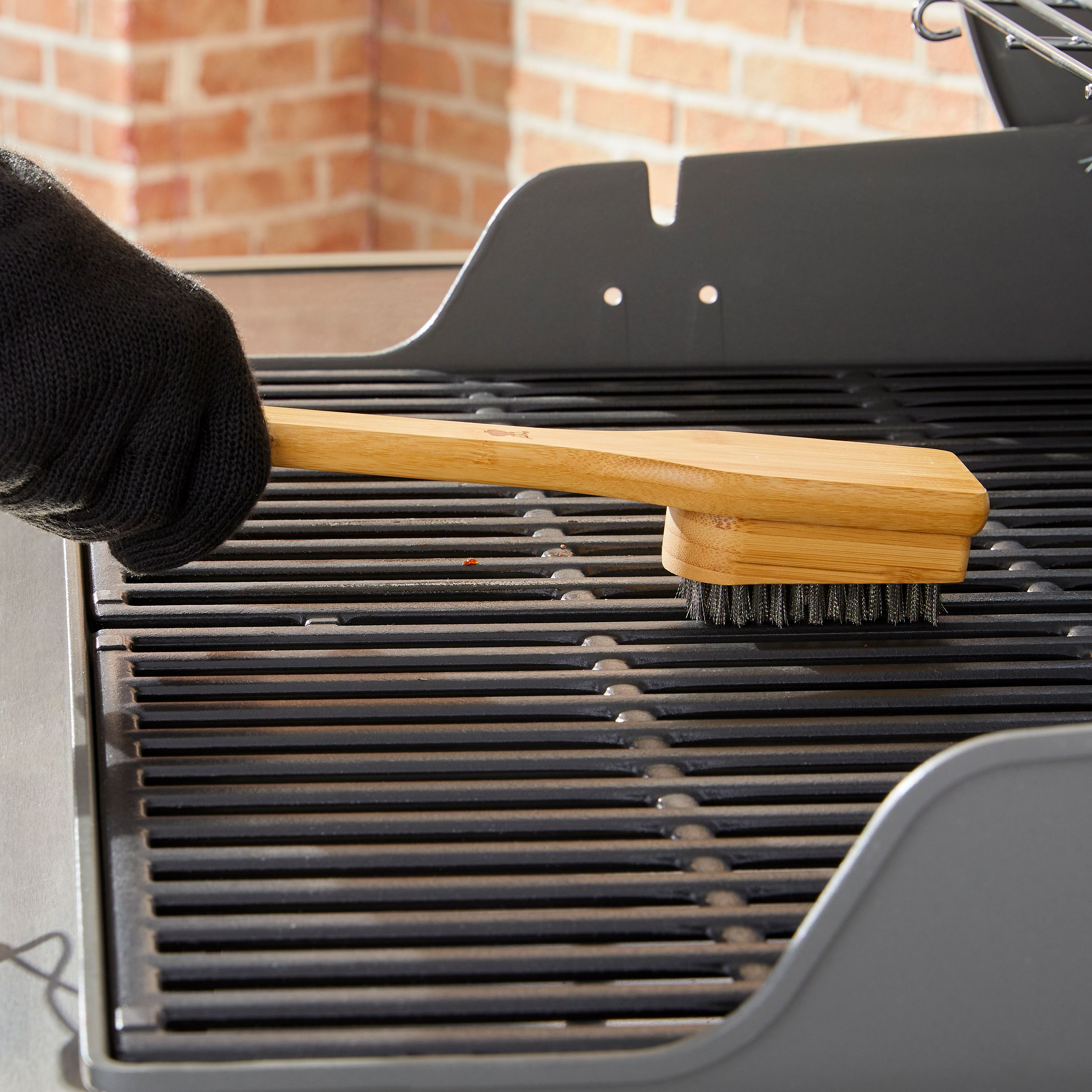 Weber Bamboo Grill cleaning brush