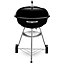 Weber Compact 57cm Black Charcoal Barbecue